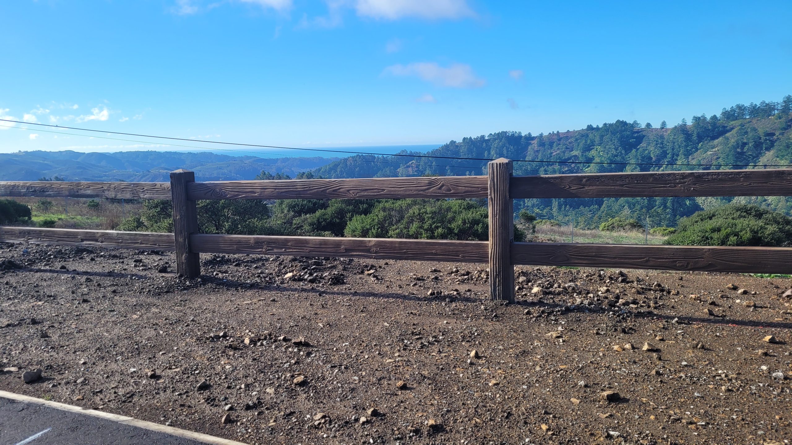 Timbercrete woodcrete fence Moorpark